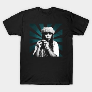 Erykah Badu II Retro Pixel II 70s T-Shirt